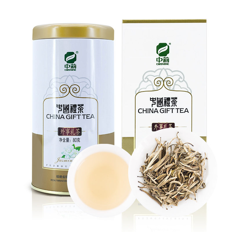  外事禮茶80g圓罐裝